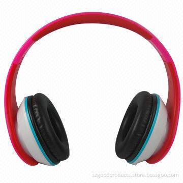 Stereo Wireless Headphone with CSR Chipset and Five Colors Optional, Noise-cancelling